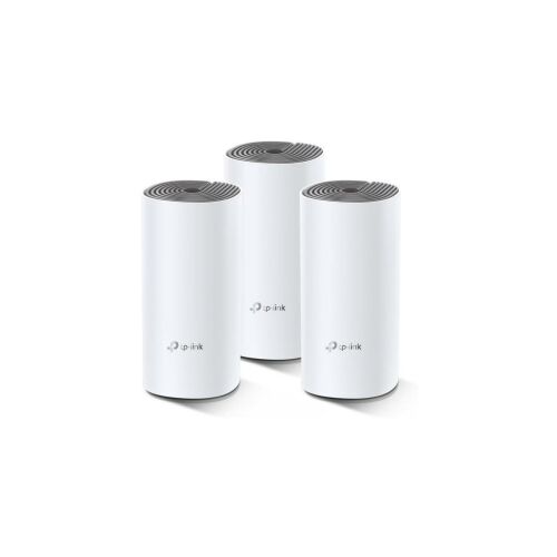 TP-Link Deco E4 (3 darabos) Teljes Otthoni Mesh WiFi Rendszer