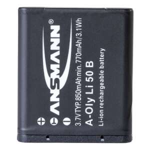 Ansmann A-Oly Li 50 B 850mAh lítium-ion újratölthető akkumulátor Olympus fényképezőgépekhez - Ansmann