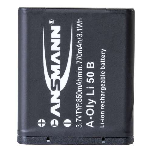 Ansmann A-Oly Li 50B Olympus Kamera Akkumulátor - 850mAh