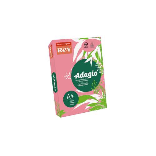 Hârtie de copiat Rey "Adagio" A4 Neon zmeură (500 coli/pachet)
