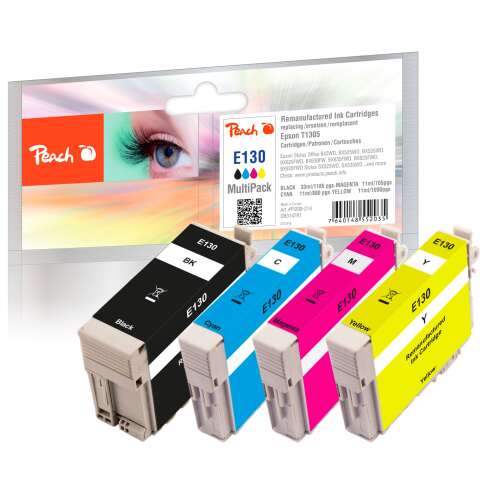 Peach E130 Epson T1305 Tintapatron 4 az 1-ben