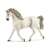 Schleich Holsteiner horse figure, white horse figurine, realistic horse toy