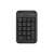 LogiLink ID0201 Wireless Numeric Keypad, black, front view