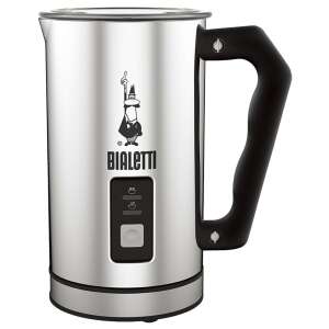 Електрически пянообразувател за мляко Bialetti 4430, неръждаема стомана, черна дръжка - Bialetti