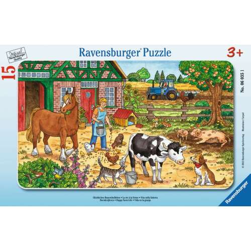 Ravensburger Seoski život puzzle od 15 komada 70062482