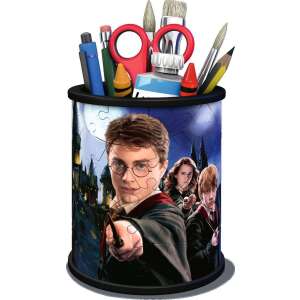 Ravensburger Harry Potter Puzzle 3D Pojemnik na długopisy Złożony z przyborami szkolnymi - Puzzle 3D