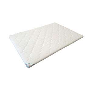 Topper cu memorie, husa bumbac, detasabila, spalare la 90°C, HypoallergenicMed Somnart, 180x200 cm 70063618