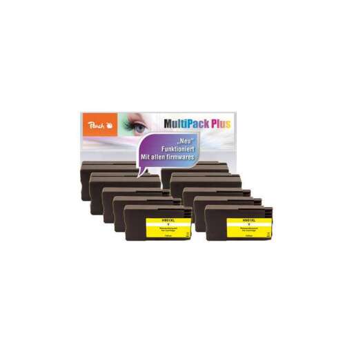 Peach HP 950/951XL Tintapatron - Tricolor + Fekete (2db)