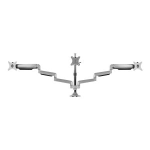 RaidSonic ICY BOX IB-MS505-TI Triple Monitor Desk Mount, supports up to 32 inch monitors - RaidSonic