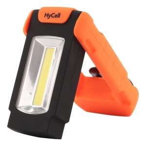 HyCell Cob LED Arbeitsleuchte Flexi 128lm LED Lampe für die Arbeit, orange, mit Magnet und Clip - Taschenlampen & Stirnlampen