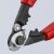 KNIPEX - Drótkötélolló - 9562190 - 190 mm 123692400