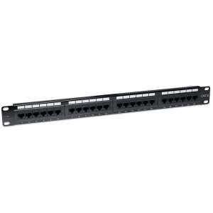 Techly I-PP 24-RU-C6T 19" Patch Panel, 24 port Cat6 UTP patch panel - Patch Panel