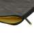 Tech Air Classic Essential 16-17,3" Notebook Sleeve - Black, close-up of zipper and yellow fleece lining
