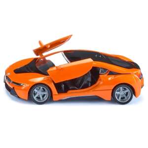 Siku 2348 BMW i8 LCI diecast model car, orange, 1:50 scale, with opening doors - Siku