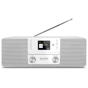 TechniSat DIGITRADIO 370 CD BT Radio, weiß, Vorderansicht - TechniSat