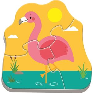 Trefl Baby Safari Tiere Puzzle - Flamingo Stück - Trefl Puzzle