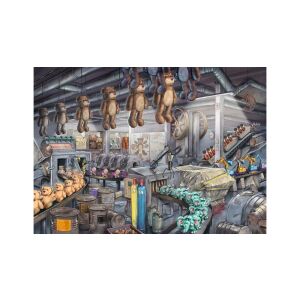 Ravensburger Exit Puzzle - Tvornica plišanih igračaka, 368 dijelova - Puzzle
