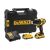 DEWALT Mașină de găurit și înșurubat cu percuție fără perii 18 V (2 x 2 Ah + încărcător + TSTAK) DCD709D2T 130974194