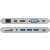 goobay USB-C dokkoló HDMI, VGA, MiniDP, USB-A portokkal, SD és microSD kártyaolvasóval és Ethernettel