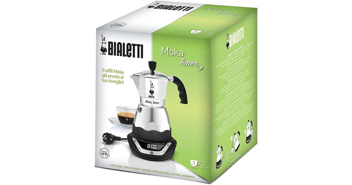 Bialetti Moka Easy Timer 3 tazze