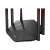 Router wireless dual band Mercusys MR50G AC1900, negru, vedere din unghi