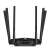 Mercusys MR50G AC1900 Dual Band Wireless Router, black, back view, showing ports