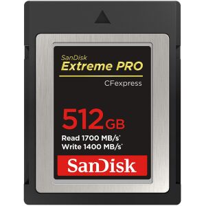 SanDisk Extreme PRO CFexpress 512GB nagy sebességű memóriakártya - SanDisk