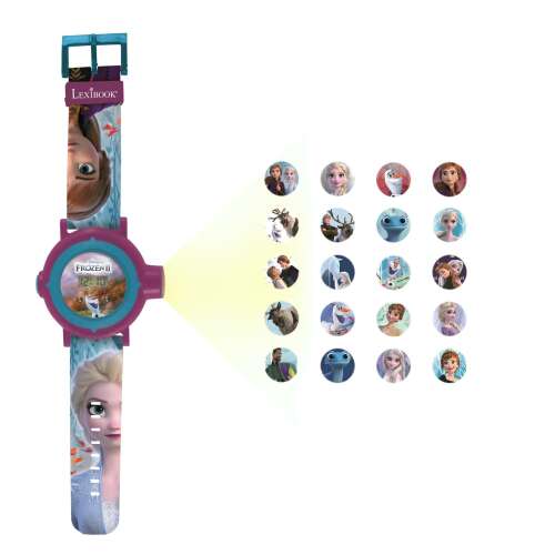 Lexibook Frozen II projection watch with 20 images to project