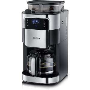 Severin KA 4813 coffee maker with built-in grinder, black and stainless steel - Filter coffee maker