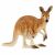 Schleich Kangaroo Figurine - Mother with Joey in Pouch