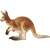 Schleich Red Kangaroo with Joey Figurine, side view