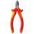 Knipex VDE oldalcsípőfogó, 125mm, piros és sárga szigetelt markolat, 1000V