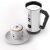 Bialetti Napeňovač mlieka s Cappuccinom, Biely, pri používaní