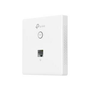Schräge Ansicht des TP-Link EAP230-WALL Gigabit Wandplatten-Accesspoints - TP-Link Access Points