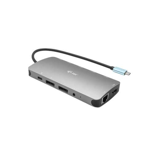 Stație de andocare pentru afișaje i-tec USB-C Metal Nano 3x + alimentare 100 W