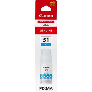 Cartuș de cerneală Canon PIXMA GI-51 Cyan - Consumabile pentru imprimantă