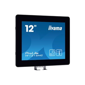 Ukośny widok monitora dotykowego Iiyama ProLite TF1215MC-B1 12.1 cala - Iiyama Monitor