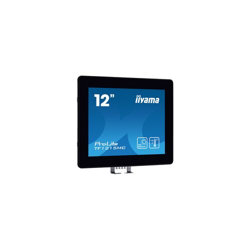 Pohľad z uhla na dotykový monitor Iiyama ProLite TF1215MC-B1 12.1 palca