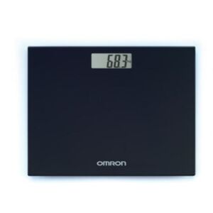 Omron HN289 Digital Personal Scale - Black Glass Top - Omron