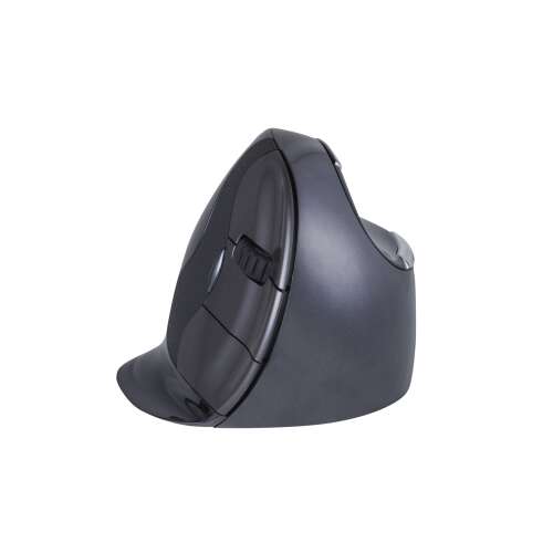 Evoluent VerticalMouse D Veľká bezdrôtová vertikálna myš - Čierna/Modrá