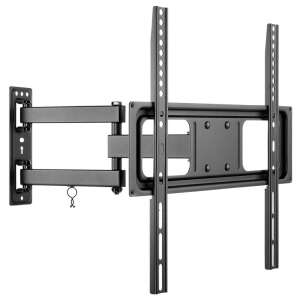 Goobay Basic Full Motion M wall mount for 32-55 inch TVs, black - TV Stand and Wall Mount