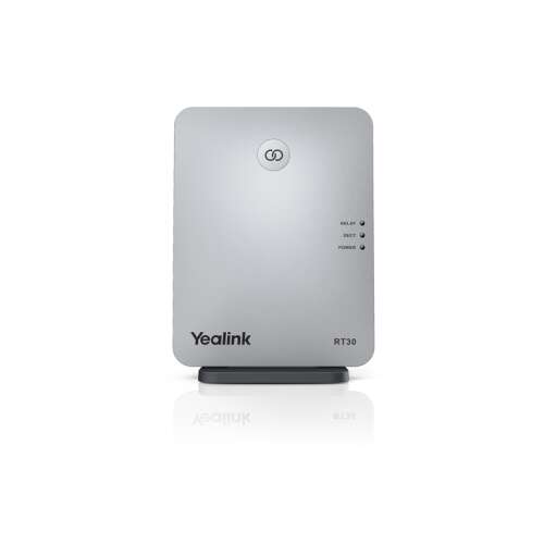Yealink RT30 DECT Repeater, bezdrôtový zosilňovač signálu telefónu, kompatibilný so základňovou stanicou W60B, HD hlasové hovory, plug and play