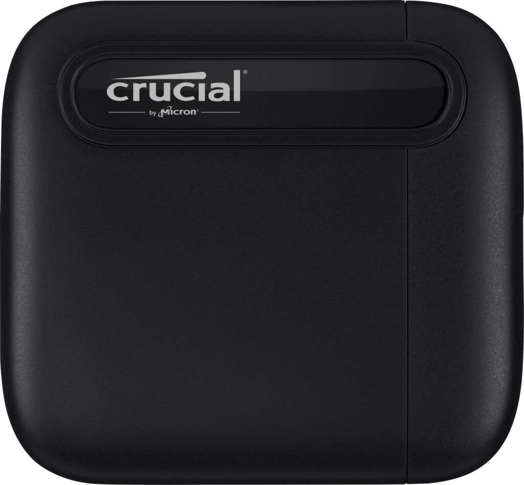 Crucial 2tb x6 portable usb 3.1 gen2 külső ssd - fekete