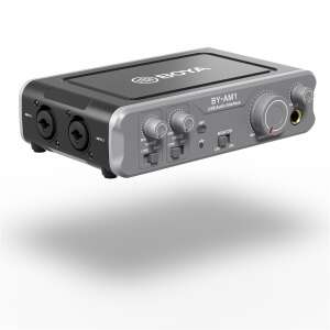Interfață audio USB BOYA BY-AM1, mixer audio cu 2 canale pentru microfoane, instrumente și dispozitive audio - Convertoare media