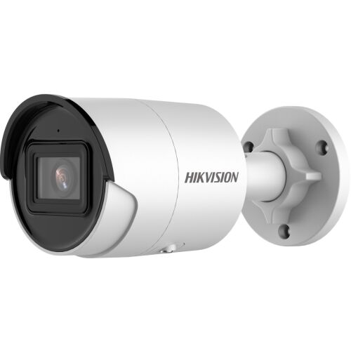 Cameră IP Bullet Hikvision 4MP, obiectiv 2.8mm, alb