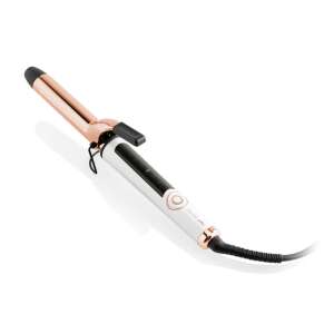 Eta 7327 Fenité curling iron, white and rose gold, 25mm barrel - Eta
