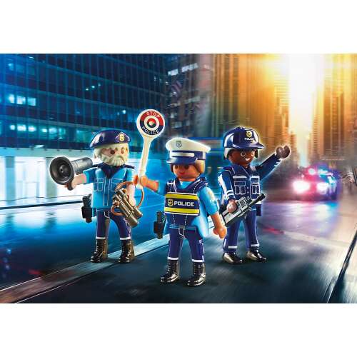 Playmobil: Rendőrfigurák szettben