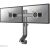 NewStar FPMA-D860DBLACK Dvostruki stolni nosač za monitor s dva monitora