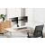 NewStar FPMA-D860DBLACK Suport de birou pentru monitor dublu în mediul de birou