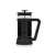 Bialetti Smart 1L French Press Kaffeemaschine, Schwarz